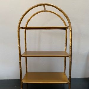 PB Teen Gold Bamboo Vanity Display